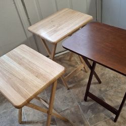 Three Small Tables