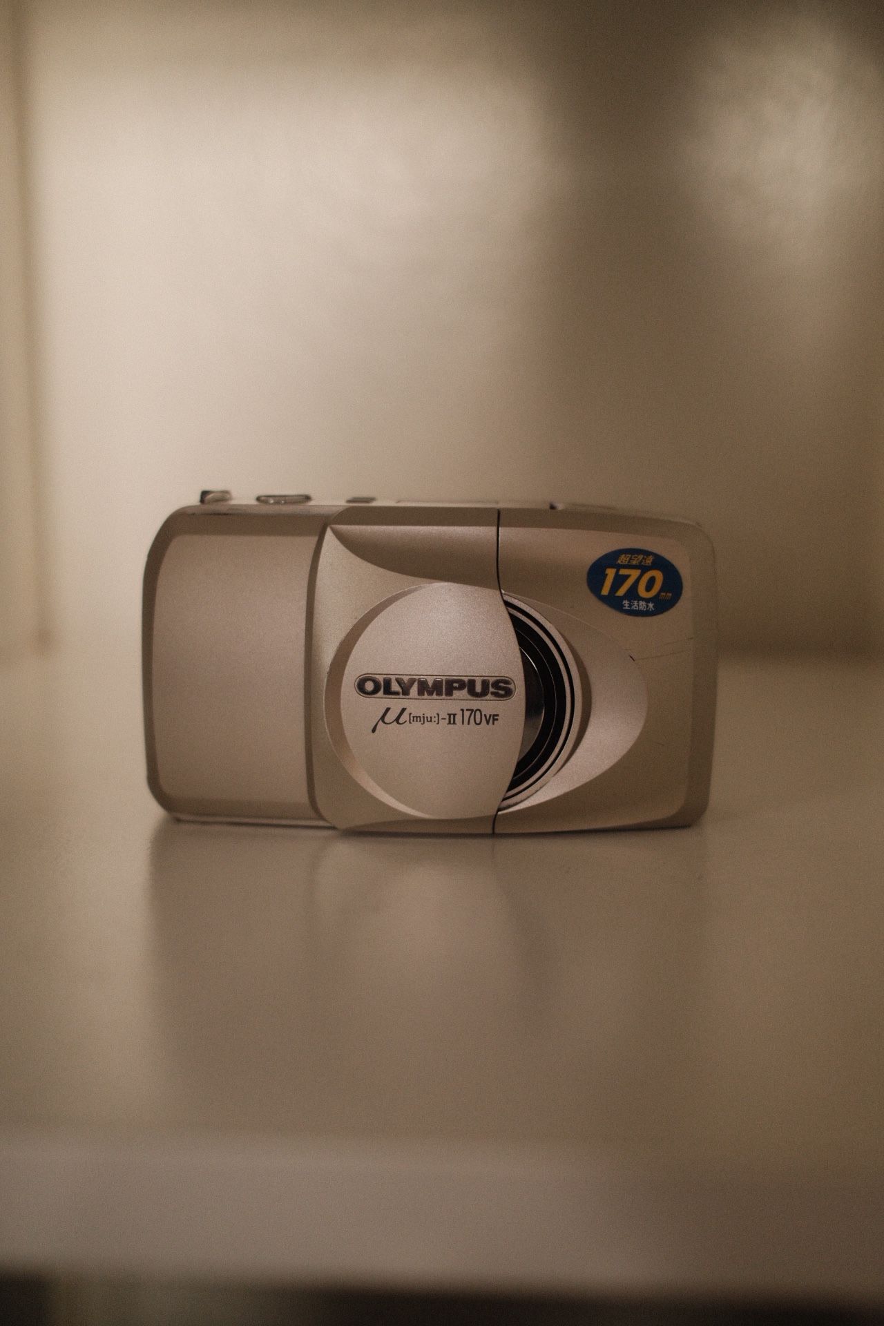 Olympus mju Il 170 VF 35mm Point & Shoot Film Camera From JAPAN