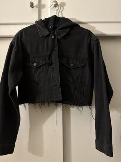 Black Jean Jacket