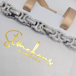 Byzantine Link 🔗 Diamond Bracelet