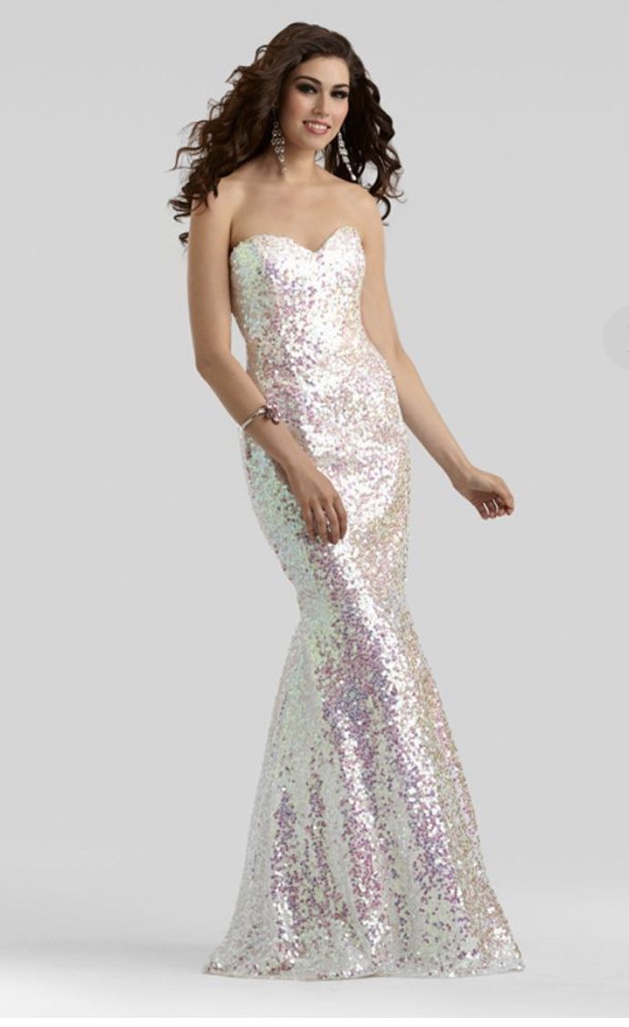 Clarisse Strapless Sequin Mermaid Dress Size 0