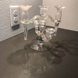 Antique Glass Centerpiece 