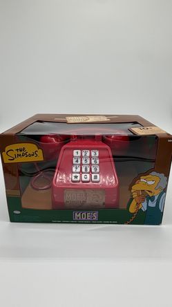 The Simpsons Moe's Tavern Telephone Collectible Toy