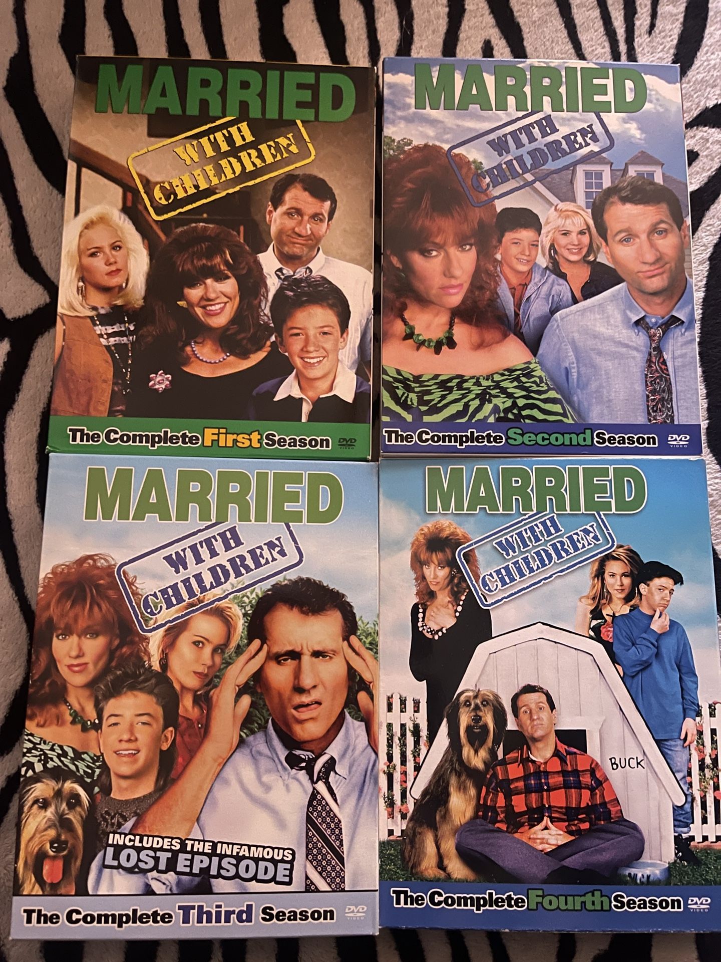 Married With Children Lot Of DVDs LIKE NEW