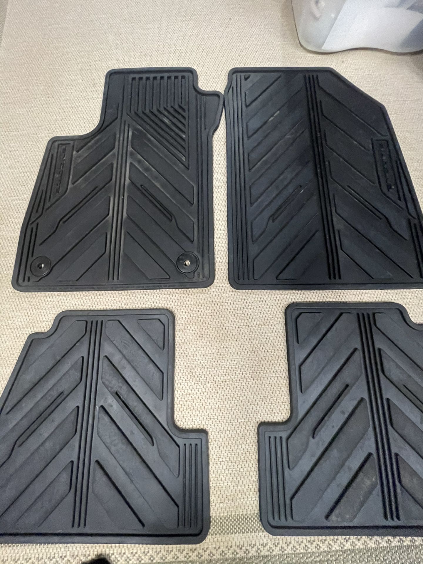 Buick encore all weather floor mats