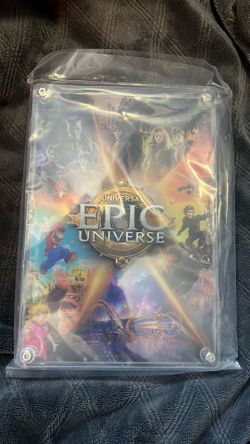 Universal Epic Universe Acrylic Poster