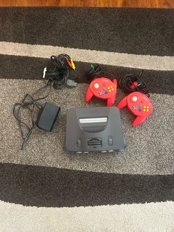 Nintendo 64 Console with Controllers