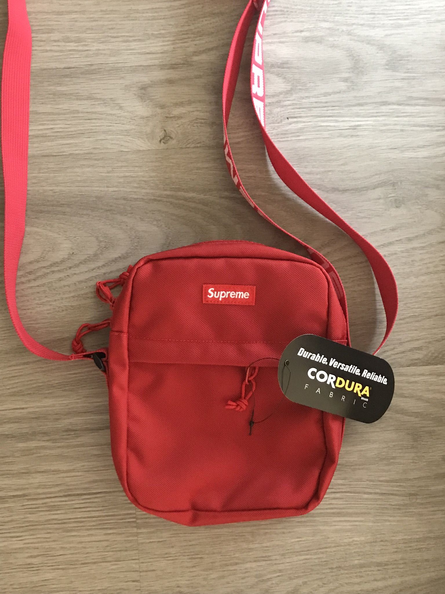 New Supreme Red Shoulder Bag SS18