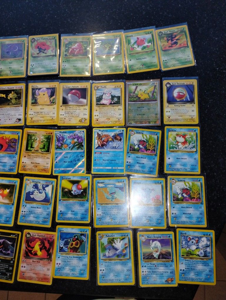 Pokemon Cards From 1(contact info removed)