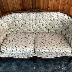 Love Seat And Couch Set 