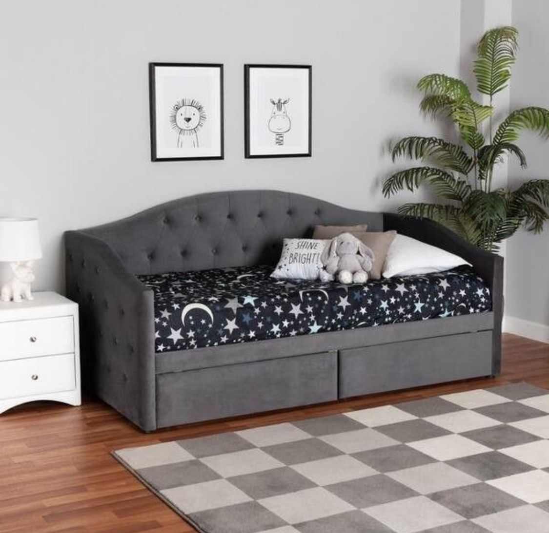 New Full Size Daybed with Storage Drawers 