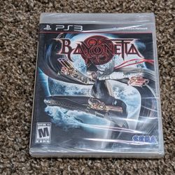 New Sealed Bayonetta (Sony PlayStation 3, 2010)

