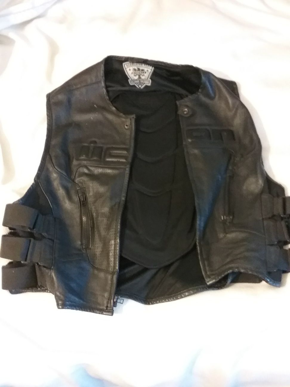 Motorcycle cold gear, jackets, shoes, icon vest etc.