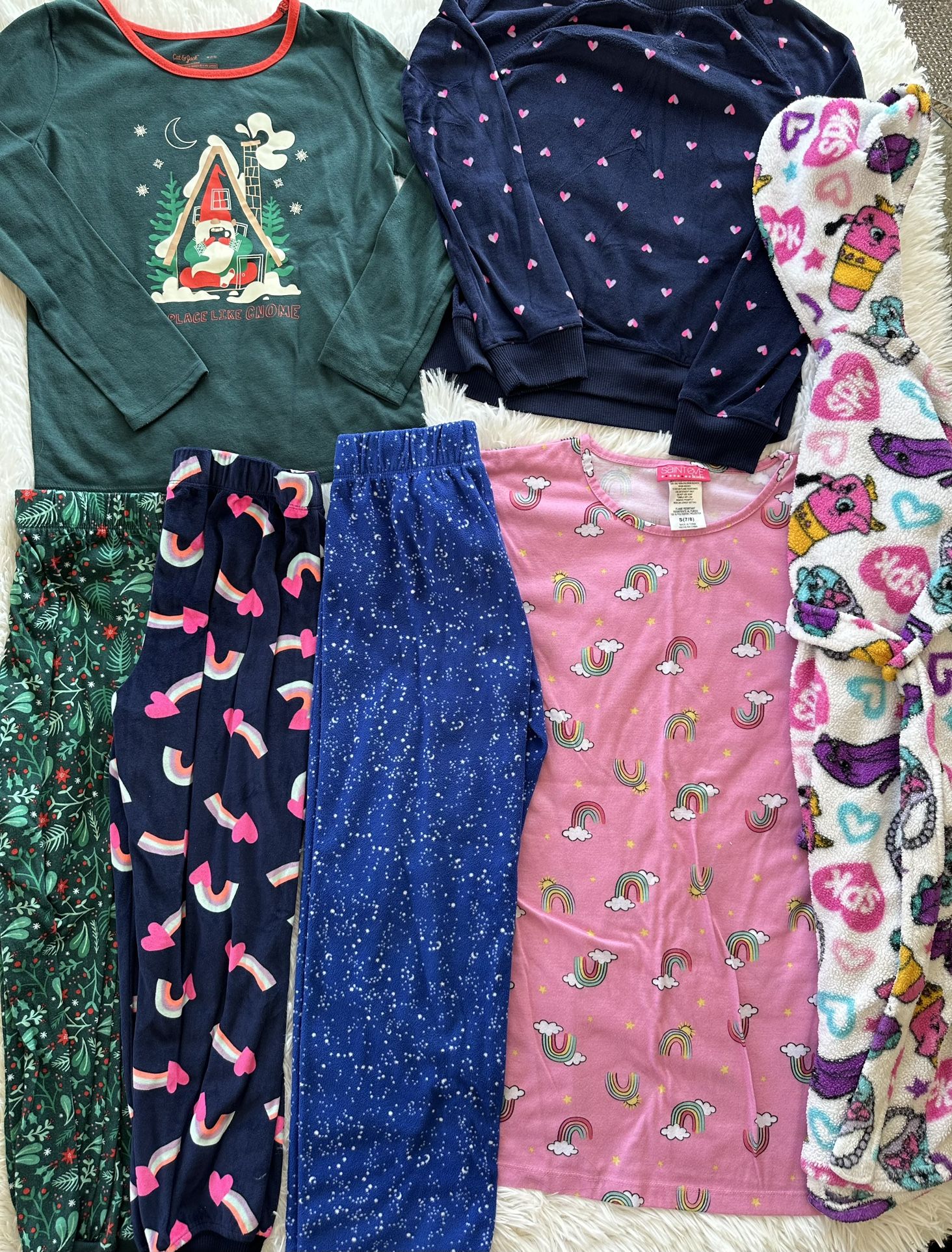Girls Pajama Set Bundle