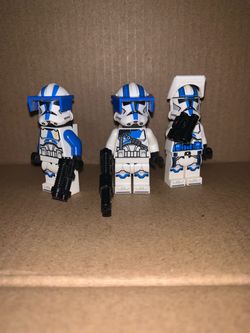 LEGO Star Wars 501st Clone Trooper Minifigures Set of 3
