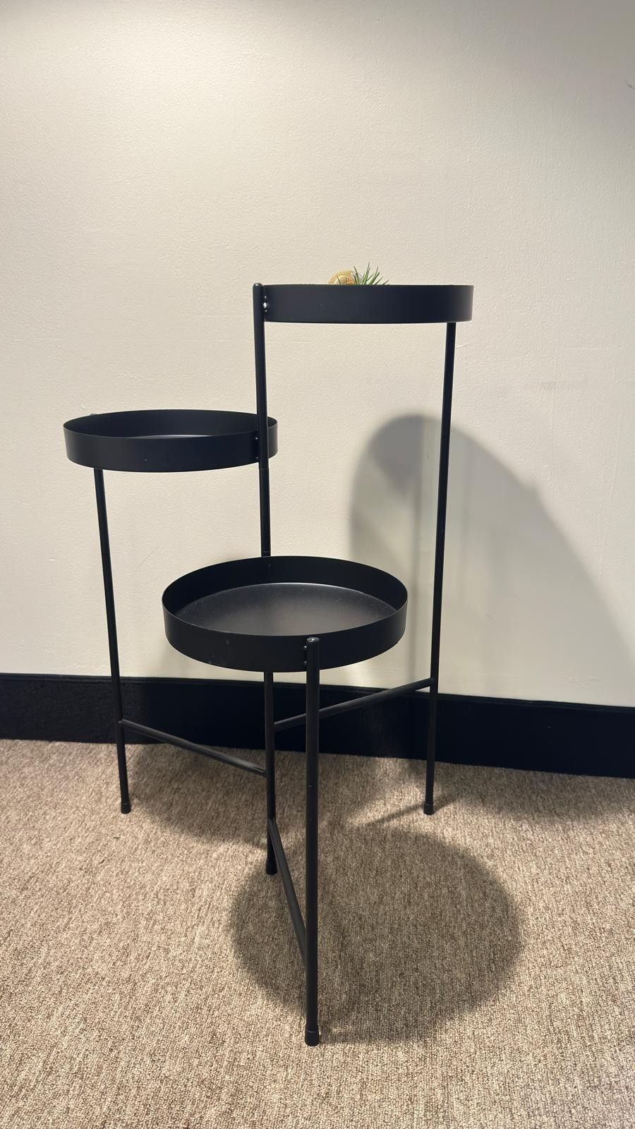 Black Metal Plant Stand