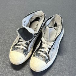 Converse Gray Shoes - All Star - Mid Top