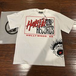 Hellstar Records White Tee Size M