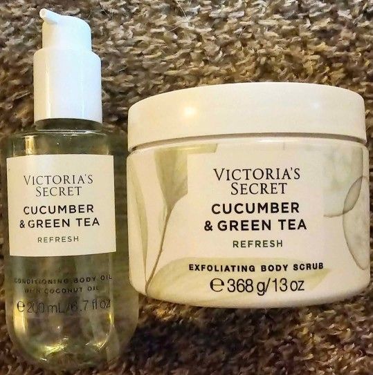 Victoria's Secret Body Oil And Scrub