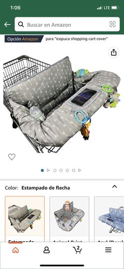 Funda Para Carrito De La Tienda Para Bebes, Color Gris.