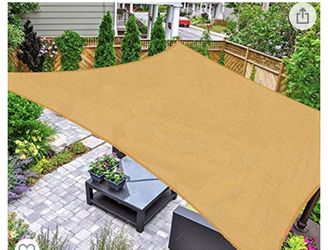 NEW In Box! AsterOutdoor Sun Shade Sail Rectangle 