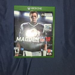Madden 18 Xbox one