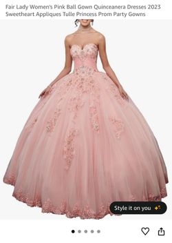 Quinceañera/sweet 16 dress