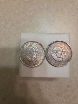 1952 Booker T Washington half silver dollars.  $30 each
