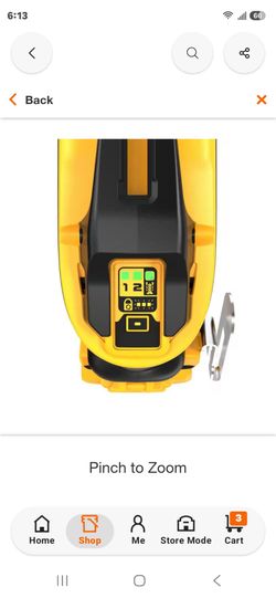 DEWALT
XR 20V MAX Lithium-Ion Cordless Brushless Screw Gun (Tool Only)STORE PRICE 199$