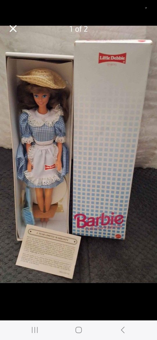 Little Debbie collectable Barbi Doll