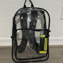 New Clear backpack