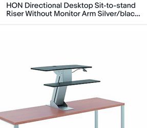 Sit To Stand Riser Desk 