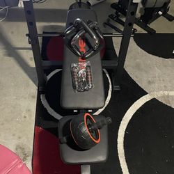 Weight Bench Ab Carver Jump Rope And Push Up Bars $200