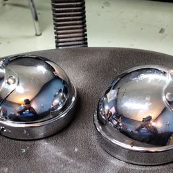 Two Fog Lamps Designed For Harley