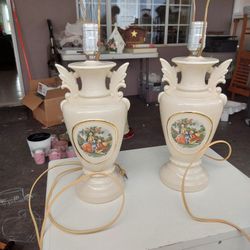 Vintage George And Martha Lamps. $100 ea.