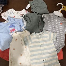 Carter’s Baby Boy Clothes (newborn)