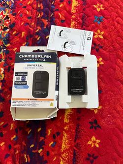 Chamberlain universal 2 button remote