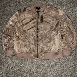H&M Bronze Bomber Jacket