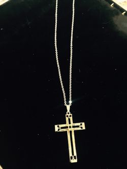 Cross with 925 long chain