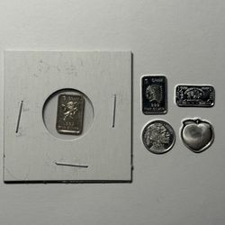 5 Silver Grams - Coins & Bars