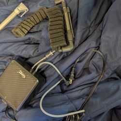 Aquarium tank air pump and filter