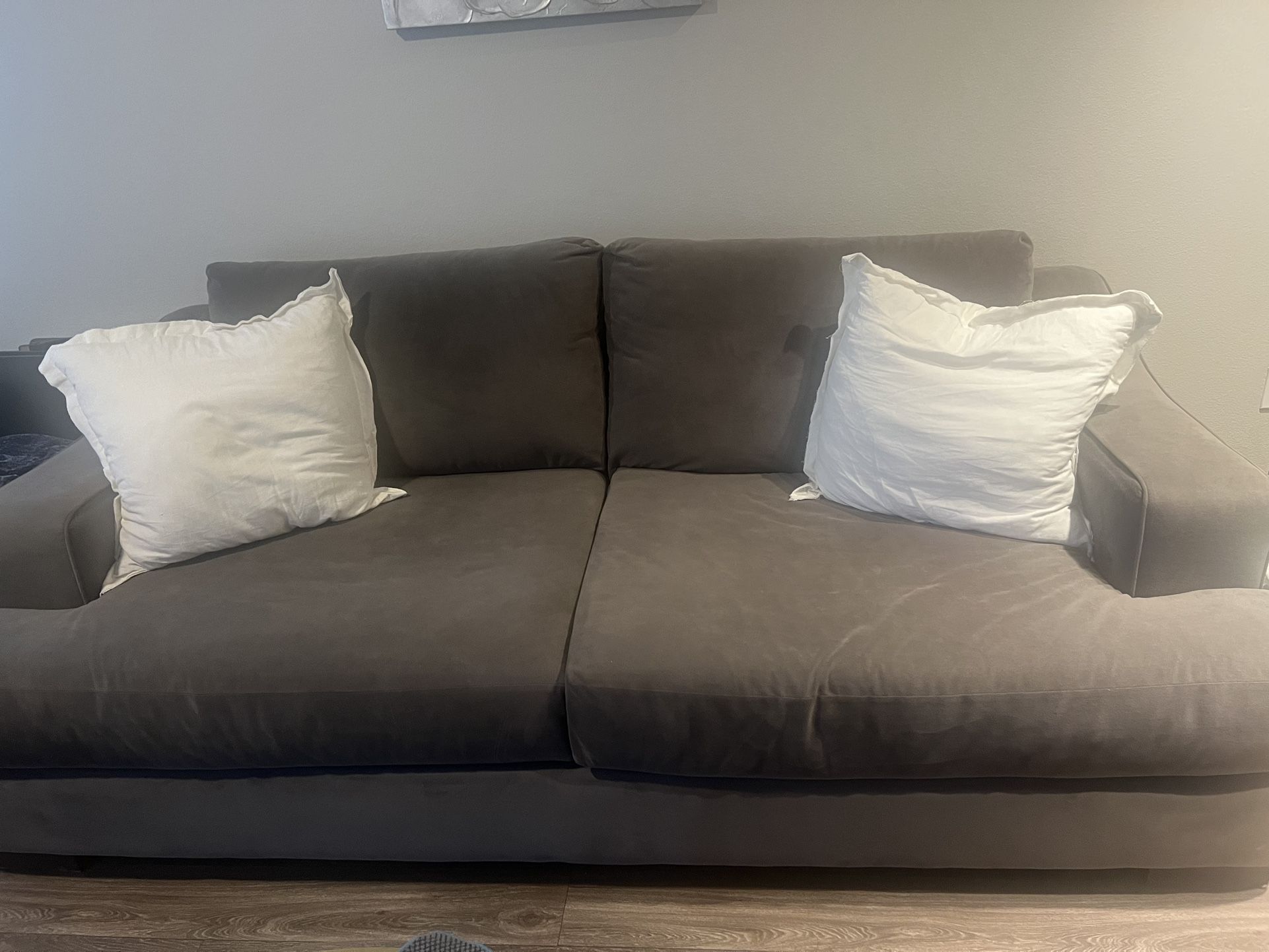 Oversized Sofa & Chair