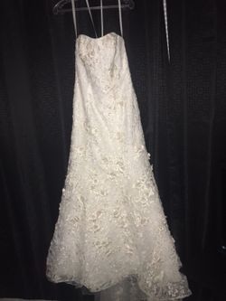 Oleg Cassini wedding gown