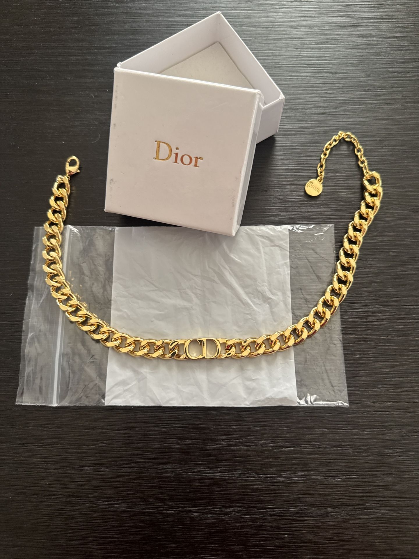 Dior Gold Choker