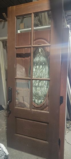 8ft Wood Door
