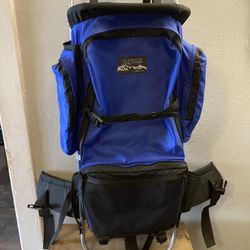 Jansport External Frame Backpacking Hiking Backpack