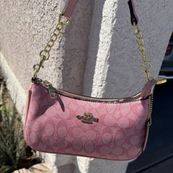 Pink Coach Bag