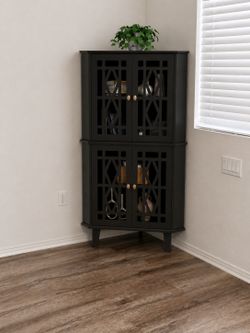 Brand New Tall Corner Cabinet Factory sealed in box