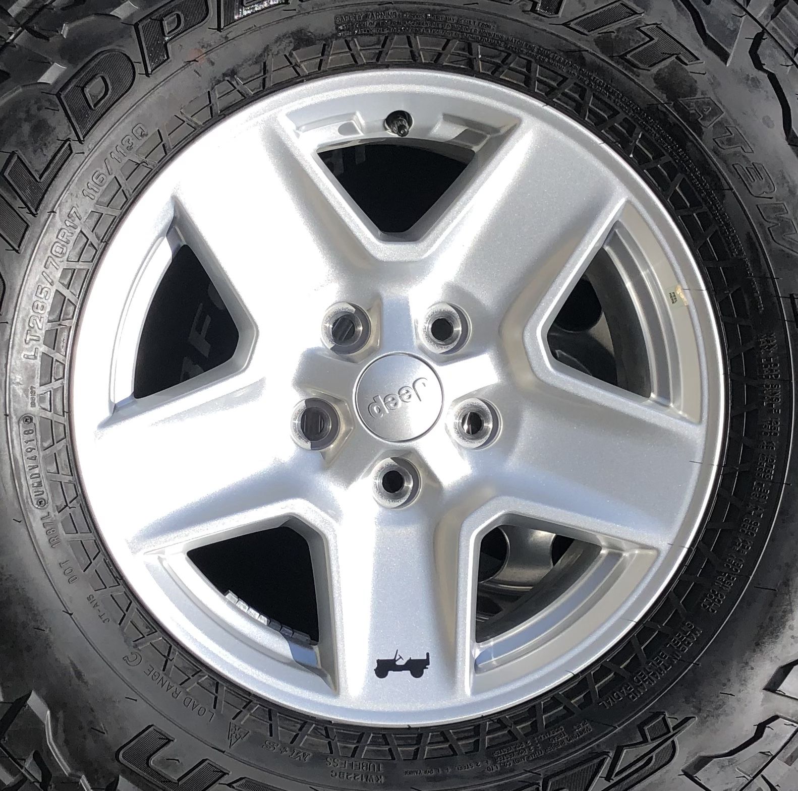 17” Jeep Gladiator Wheels
