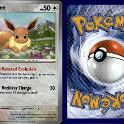Eevee [Master Ball] #74 Pokemon Prismatic Evolutions